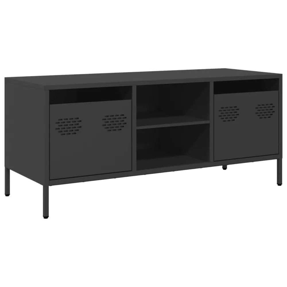 Banco para Arcade Móvel de TV 101,5x39x43,5 cm ço laminado fresco preto