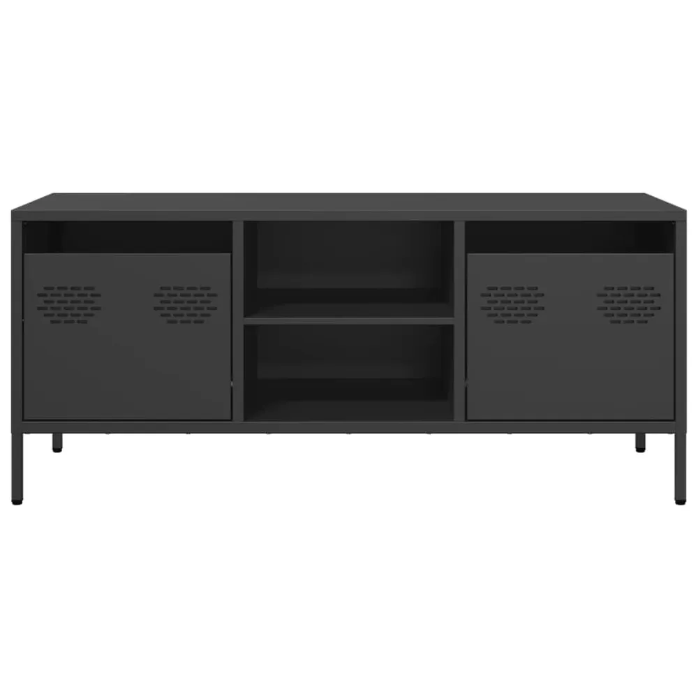 Banco para Arcade Móvel de TV 101,5x39x43,5 cm ço laminado fresco preto