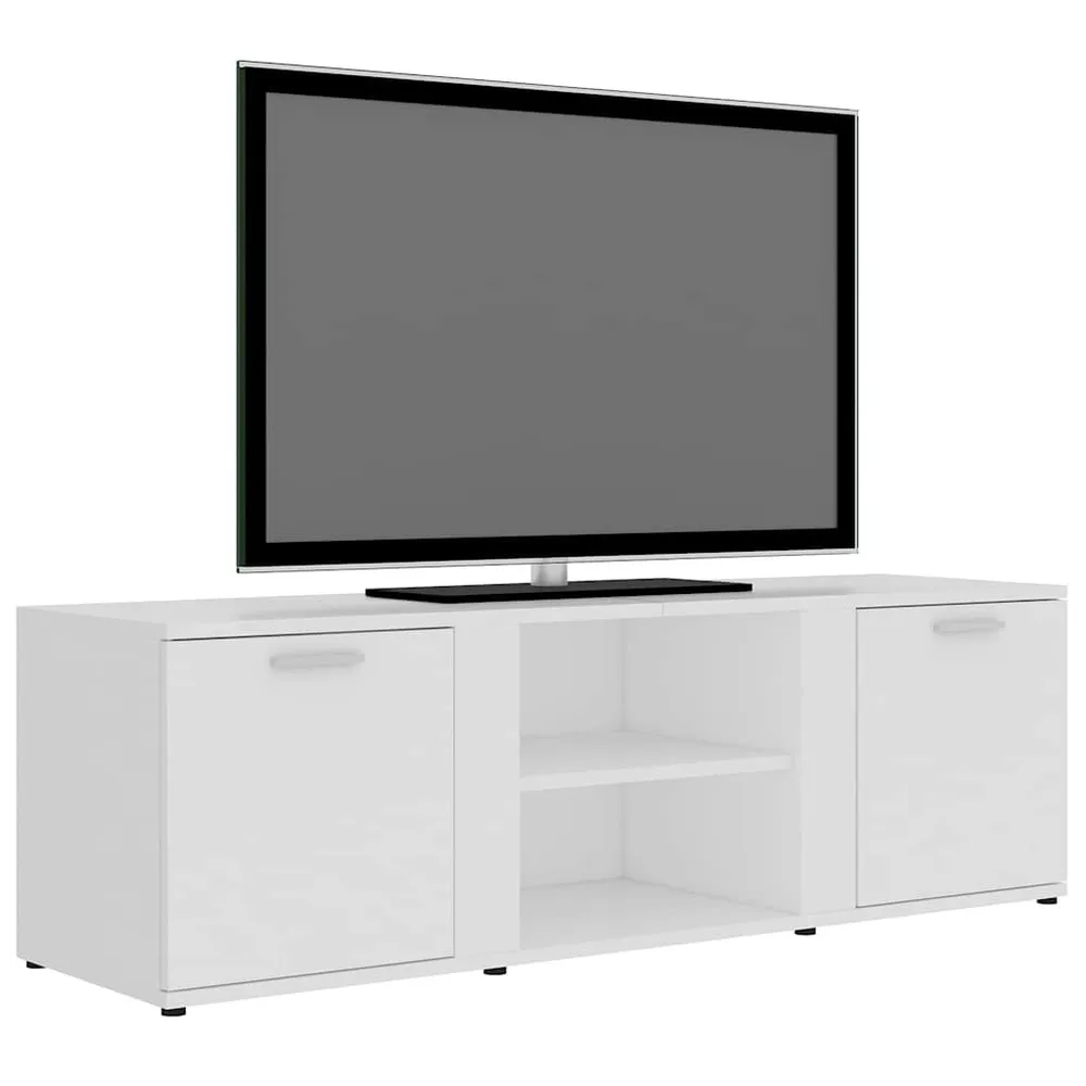 Banco para Arcade Móvel de TV 120x34x37 cm derivados de madeira branco