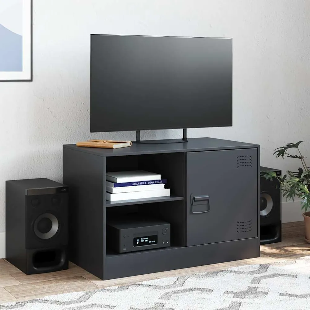 Ergonômico de Alta Qualidade Móvel de TV 67x39x44 cm ço preto