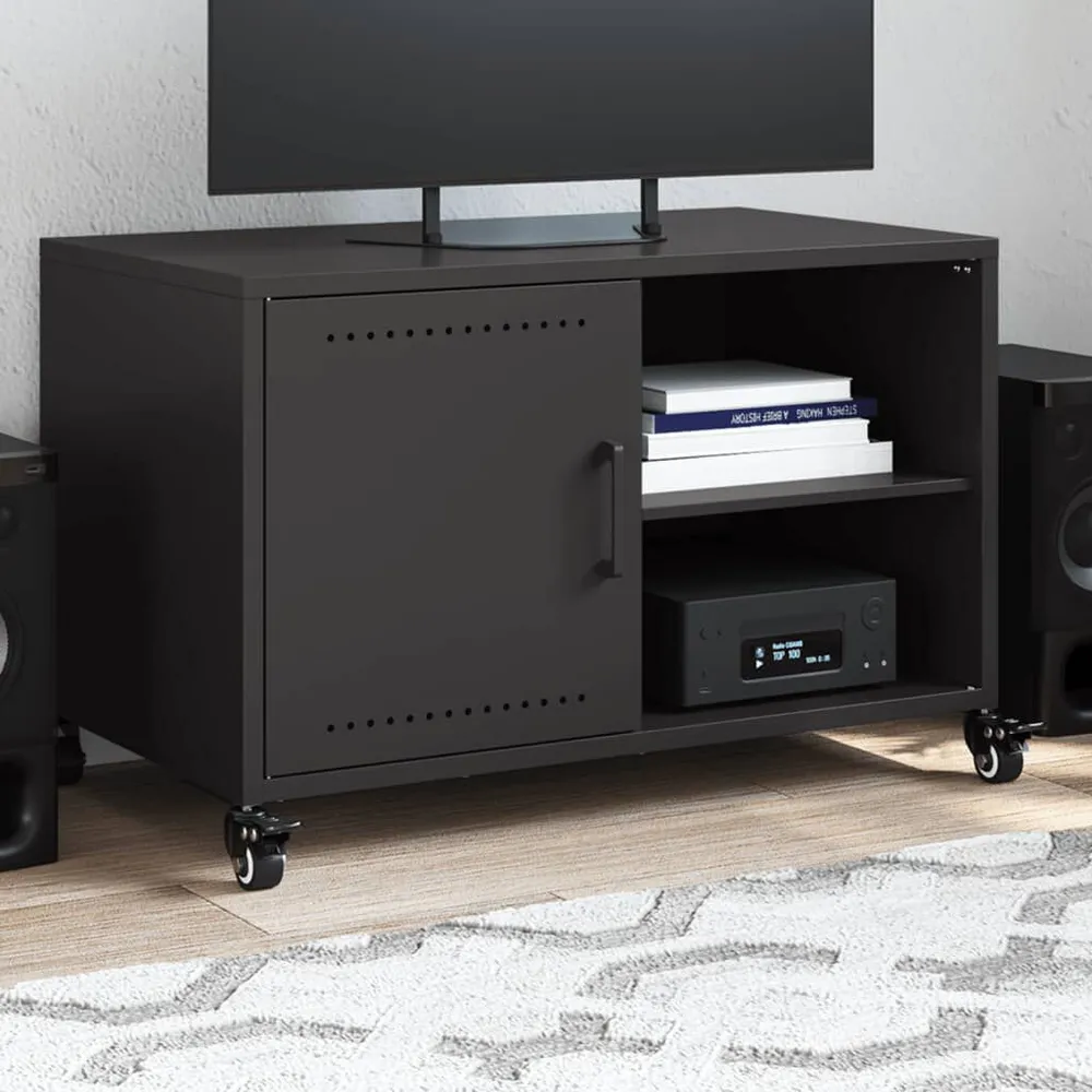 Ergonômico de Alta Qualidade Móvel de TV 68x39x43,5 cm ço preto