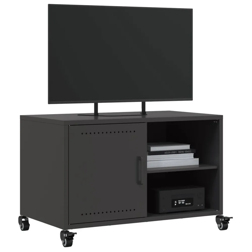 Ergonômico de Alta Qualidade Móvel de TV 68x39x43,5 cm ço preto