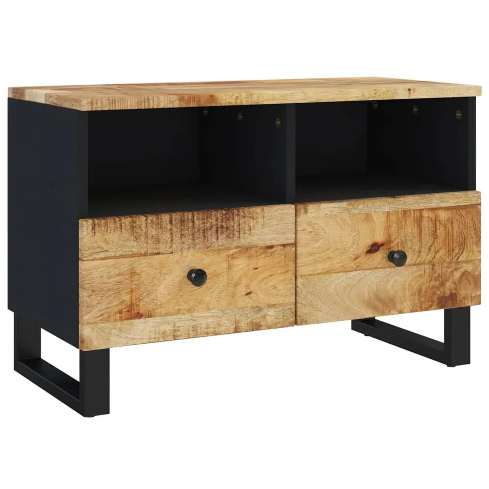Ergonômico de Alta Qualidade Móvel de TV 70x33x46 cm madeira de mangueira maciç