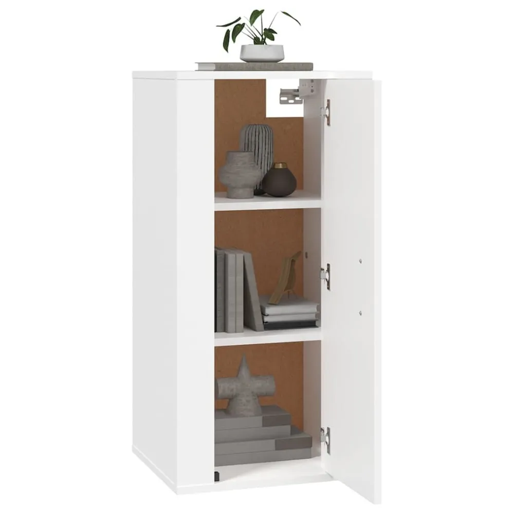 Móvel para Console Móvel de TV de parede 40x34,5x80 cm branco