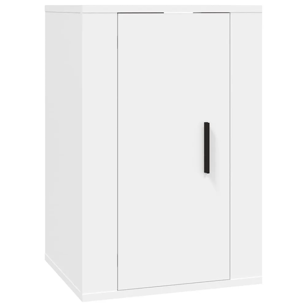 Móvel de TV de parede 40x34,5x60 cm branco Edição Gamer Pro