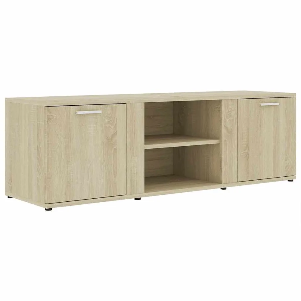 Profissional Premium Móvel de TV 120x34x37 cm derivados de madeira carvalho sonoma