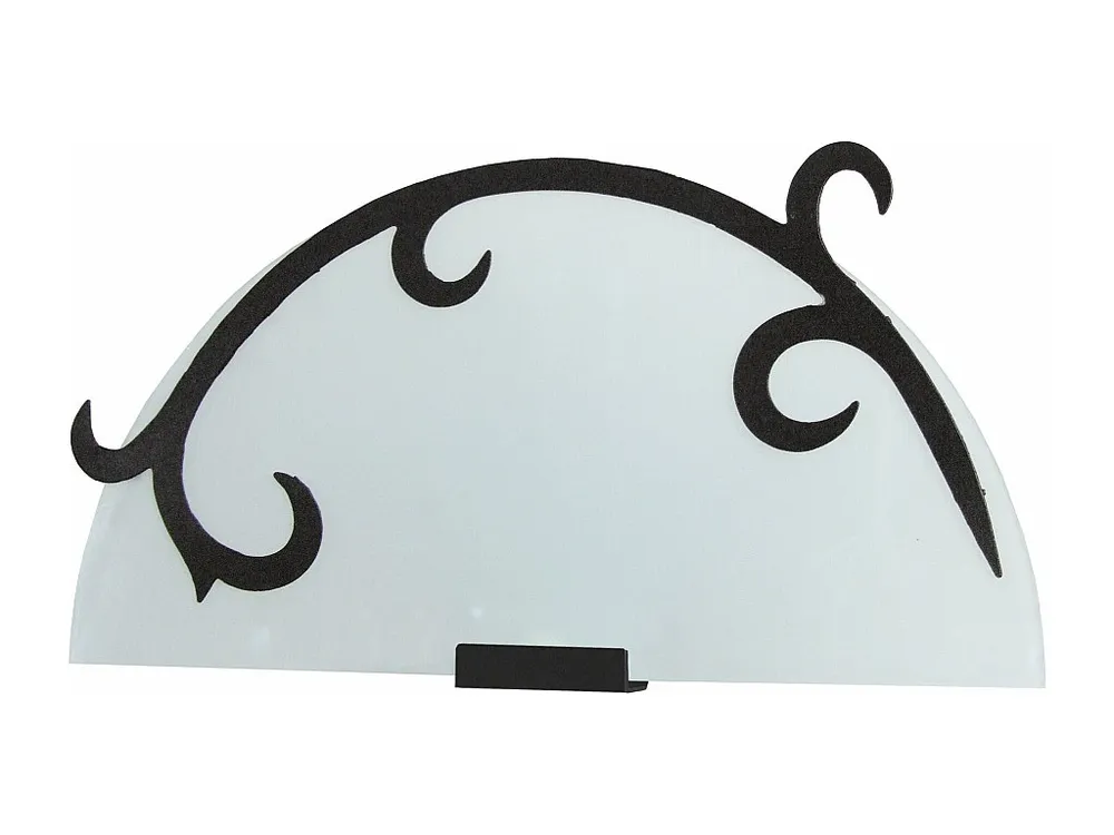 Aplique TOSEL LYS VERRE vidro certo aveludado D25 x H16 cm