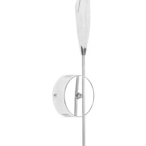 Candeeiro de parede com 1 LED prateado LUKINA I