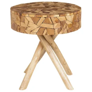 Teak Wood Side Table THORSBY