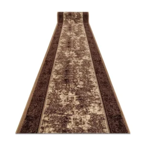 Passadeira antiderrapante STARK bege 120x360 cm RugsX