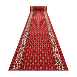 PASSADEIRA BASE ANTIDESLIZANTE INKO vermelho 133x400 cm RugsX