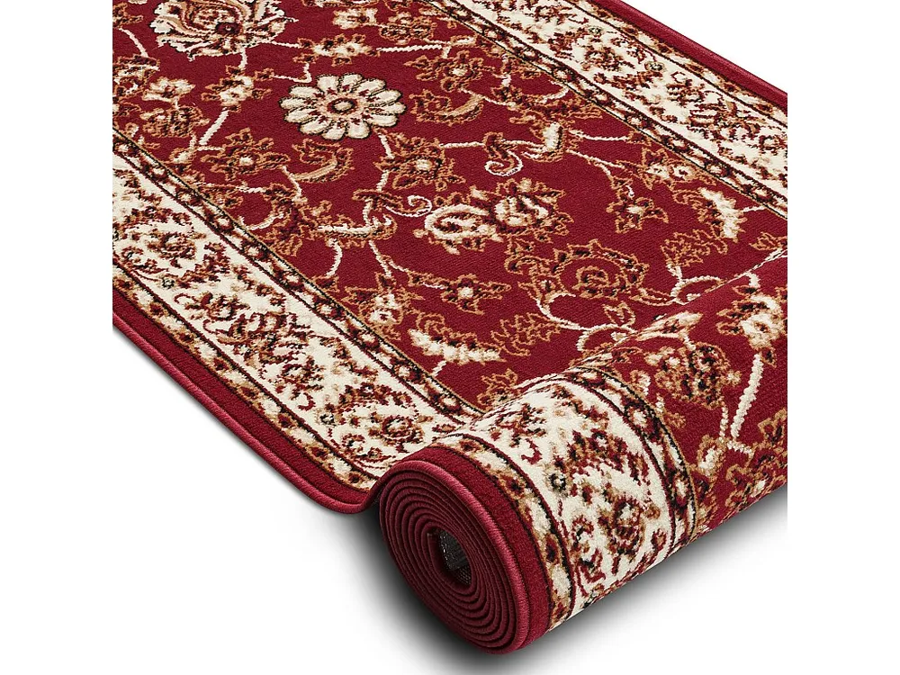 PASSADEIRA BCF MORAD Klasyk classic castanho bordó 90x510 cm RugsX
