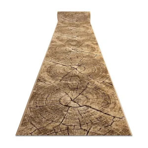 PASSADEIRA KARMEL Tronko Árvore Madeira - noz 120x320 cm RugsX