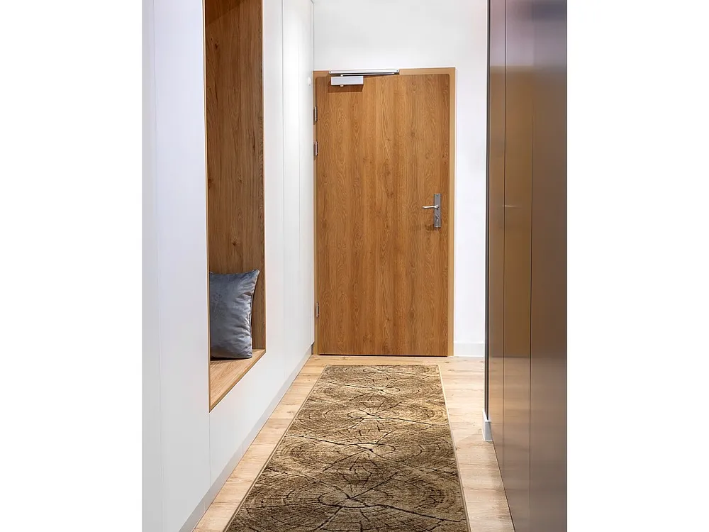 PASSADEIRA KARMEL Tronko Árvore Madeira - noz 120x320 cm RugsX