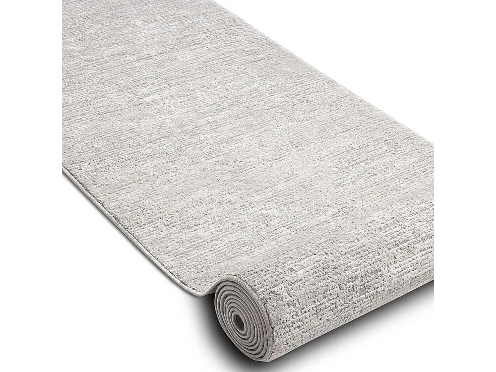 Passadeira moderno TULS 51248 estrutural, mescla cinza 80x130 cm RugsX
