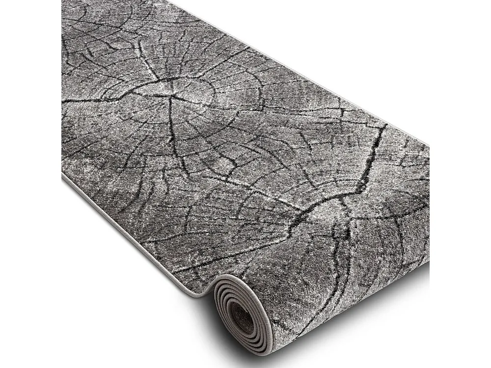 PASSADEIRA SILVER Tronko Árvore Madeira cinzento 120x400 cm RugsX