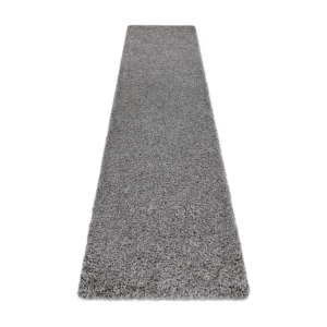 Tapete, Passadeira SOFFI shaggy 5cm cinzento - para cozinha, ante-sala 60x250 cm RugsX