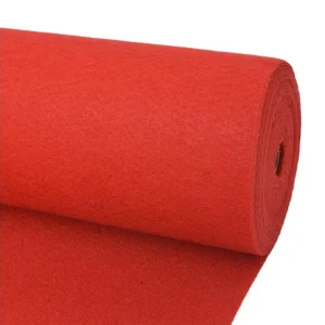 Carpete lisa para eventos 1x12 m vermelho PT653876