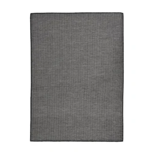 Tapete de tecido plano para exterior 200x280 cm cinzento Clicnbuy
