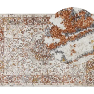 Tapete creme e castanho 160 x 230 cm VAYK BELIANI