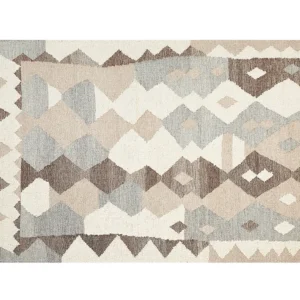 Tapete Kilim em lã multicolor 160 x 230 cm ARALEZ BELIANI
