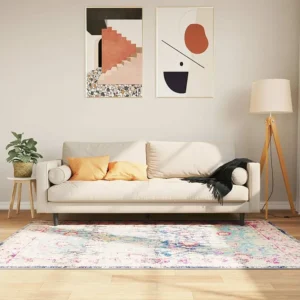 Tapete lavável antiderrapante 120x180 cm multicor Clicnbuy