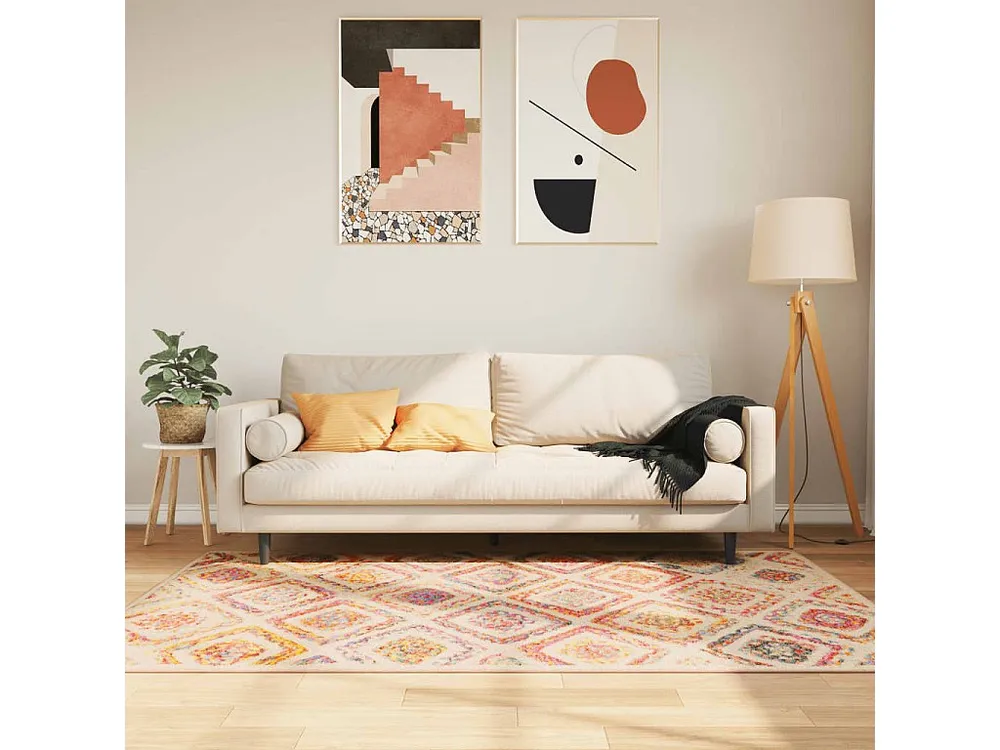 Tapete lavável antiderrapante 120x180 cm multicor Clicnbuy
