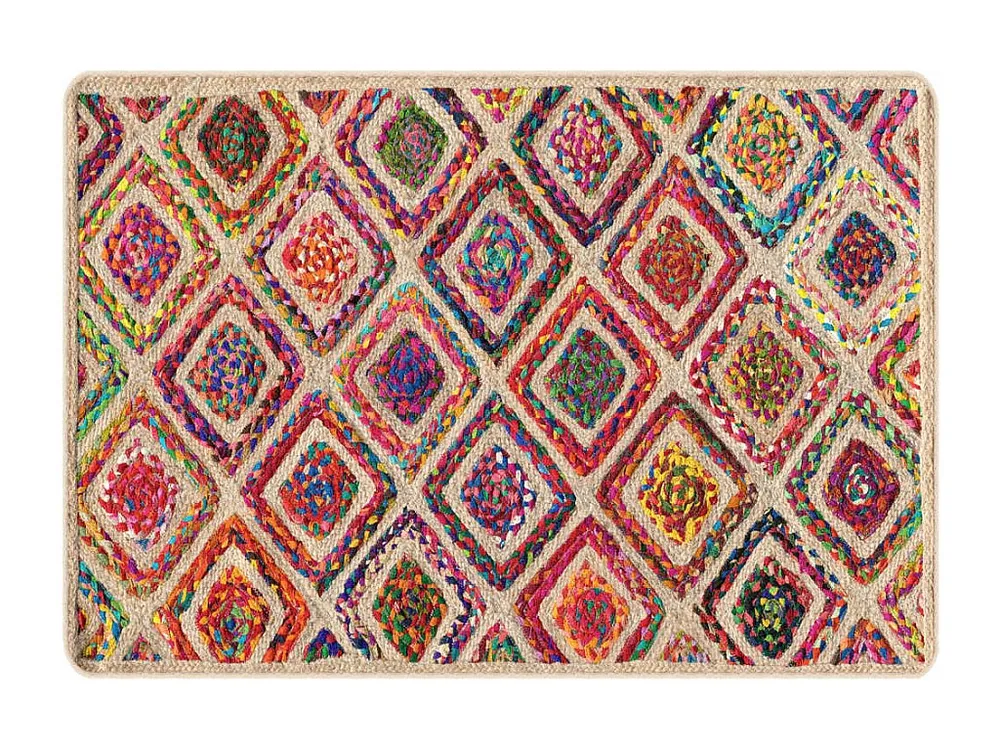 Tapete lavável antiderrapante 120x180 cm multicor Clicnbuy