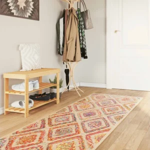 Tapete lavável antiderrapante 80x300 cm multicor Clicnbuy