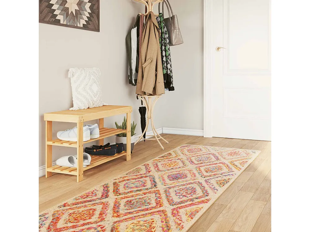 Tapete lavável antiderrapante 80x300 cm multicor Clicnbuy