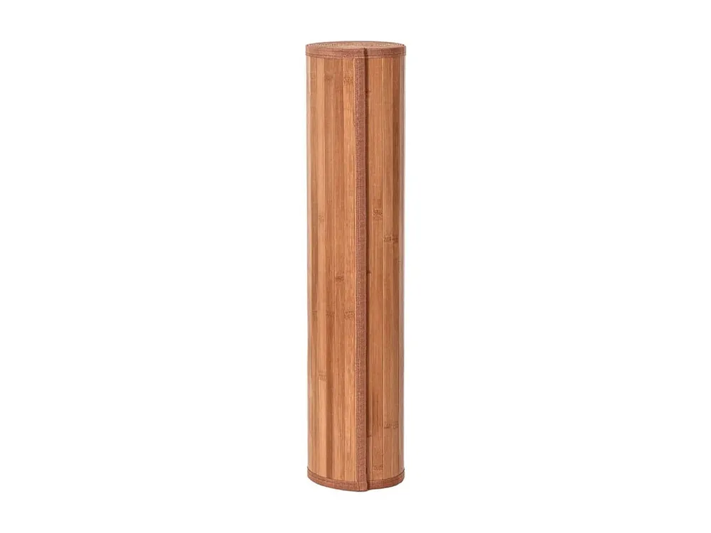 Tapete retangular 70x200 cm bambu castanho Clicnbuy