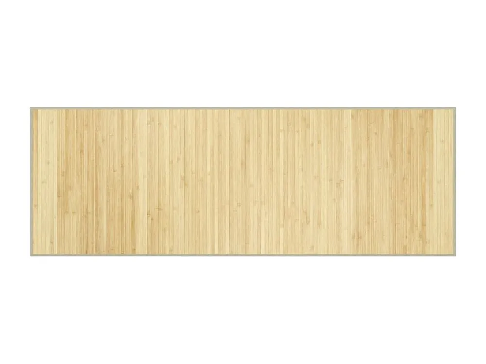 Tapete retangular 70x200 cm bambu cor natural clara Clicnbuy