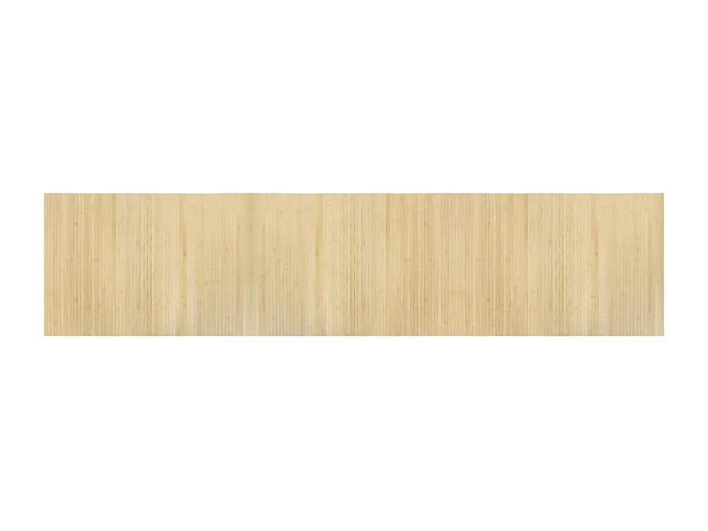 Tapete retangular 70x300 cm bambu cor natural clara Clicnbuy