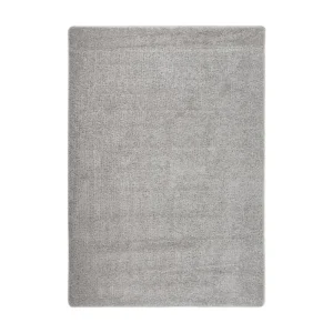 Tapete shaggy 160x230 cm antiderrapante cinzento-claro Clicnbuy