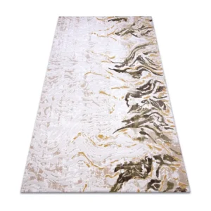 Tapete ACRÍLICA DIZAYN 123 bege / amarelo 160x230 cm RugsX