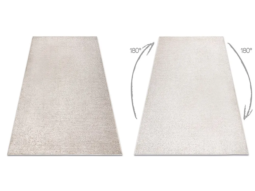 Tapete - ALCATIFA SANTA FE bege 33 avião cor sólida 250x400 cm RugsX
