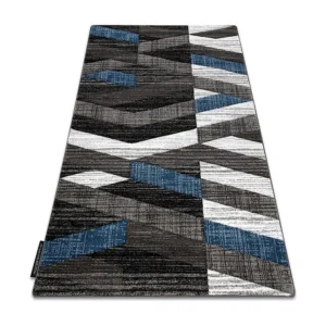 Tapete ALTER Bax listras azul 240x330 cm RugsX
