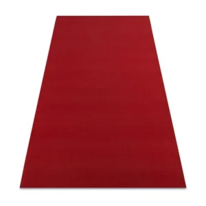 Tapete antiderrapante RUMBA 1974 cor única bordó, vermelho 120x150 cm RugsX
