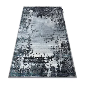 Tapete DE LUXE moderno 2078 Ornamento vintage - Structural cinzento 200x290 cm RugsX