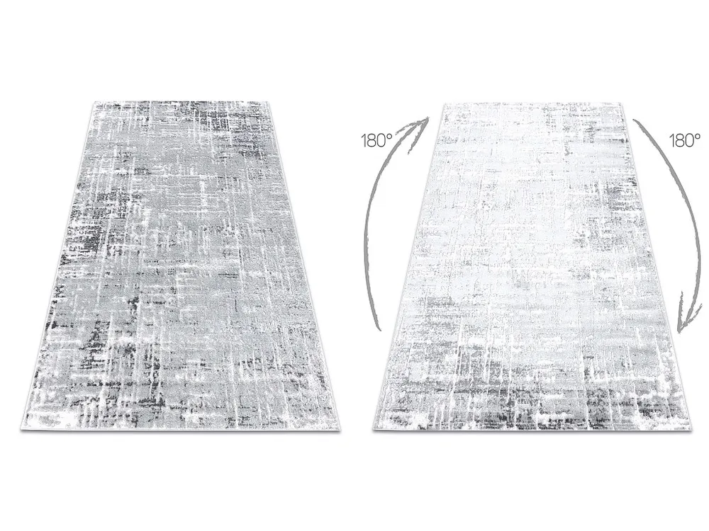 Tapete MEFE moderno 8722 Linhas vintage - Structural dois níveis de l 160x220 cm RugsX