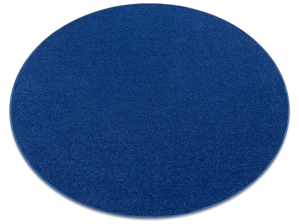 Tapete redondo ETON azul escuro cercle 100 cm RugsX