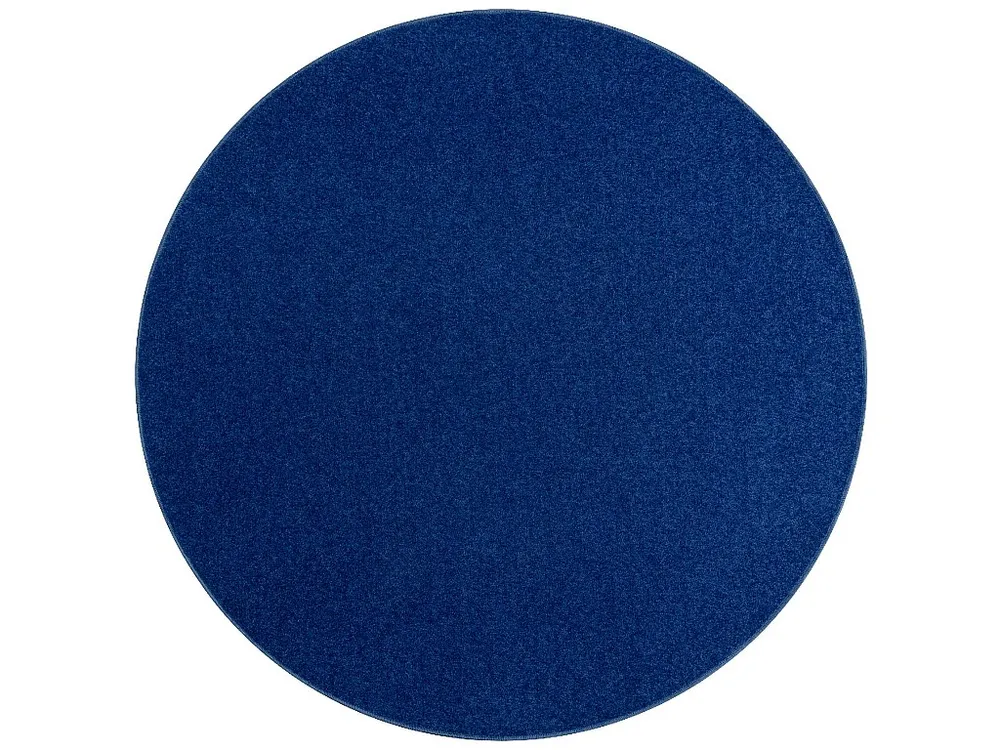 Tapete redondo ETON azul escuro cercle 100 cm RugsX