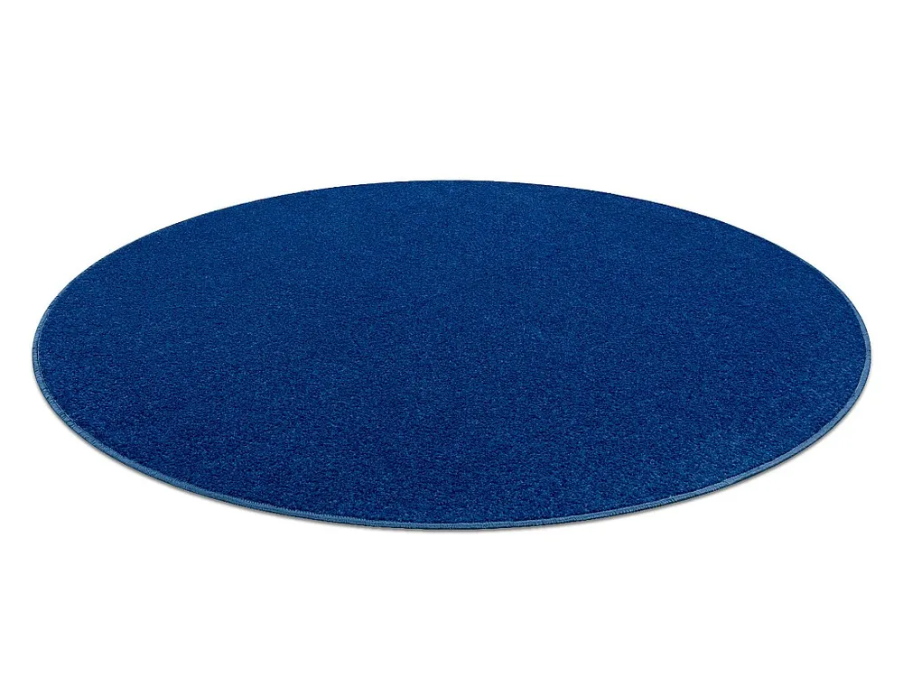 Tapete redondo ETON azul escuro cercle 100 cm RugsX