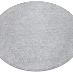 Tapete redondo INDUS prata 91 avião MELANGE cercle 150 cm RugsX