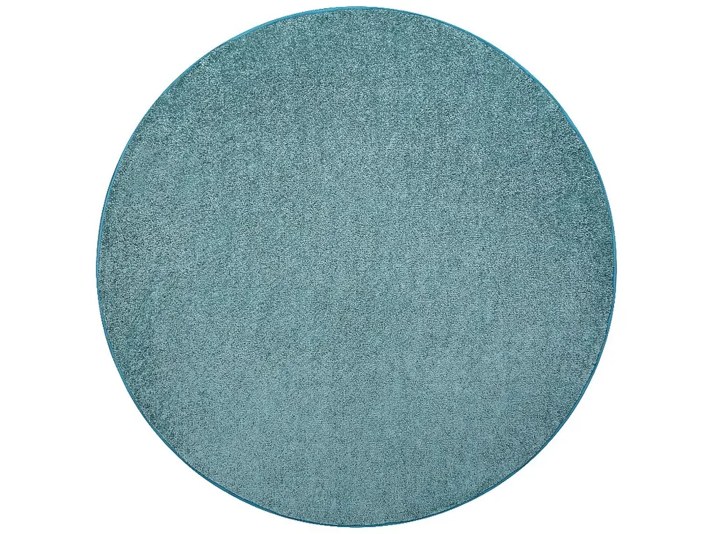 Tapete redondo SANTA FE verde 24 avião cor sólida cercle 100 cm RugsX