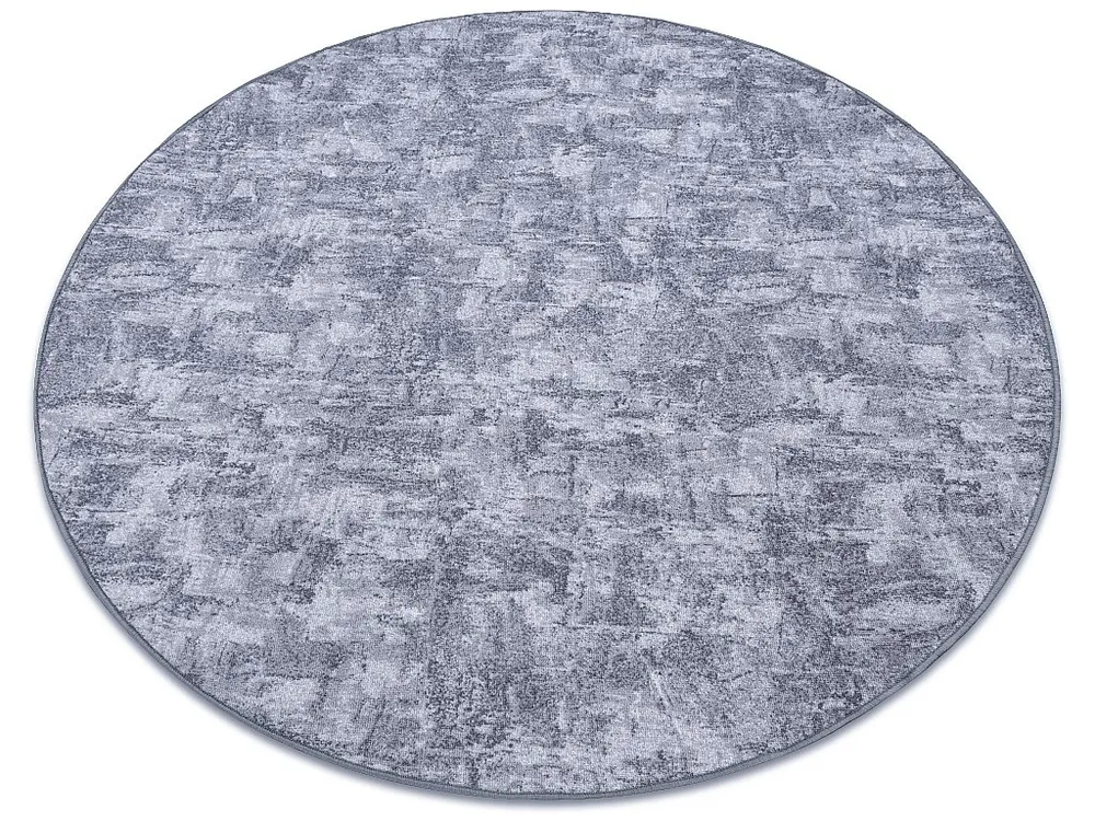 Tapete redondo SOLID cinzento 90 CONCRETO cercle 200 cm RugsX