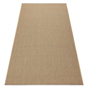 Tapete SIZAL FLOORLUX 20580 avião cor sólida - natural / café 120x170 cm RugsX
