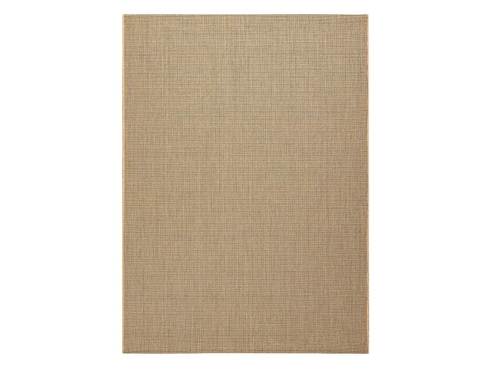 Tapete SIZAL FLOORLUX 20580 avião cor sólida - natural / café 120x170 cm RugsX