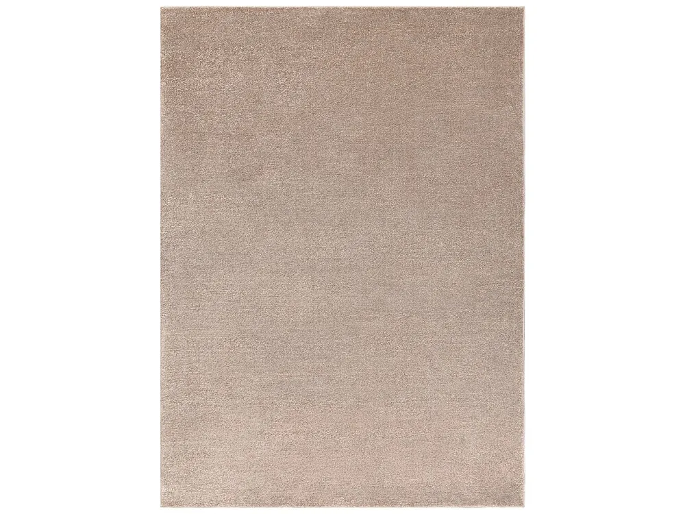 Tapete SOFTY Uma cor bege 280x370 cm RugsX