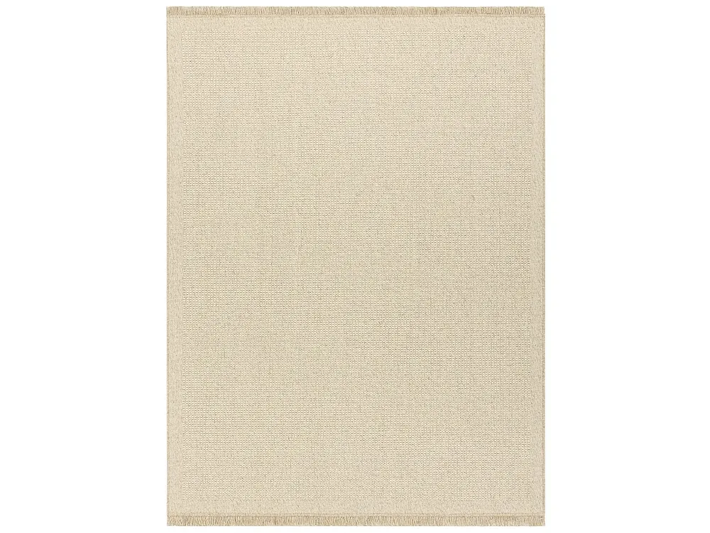 Tapete de lã VILLA 8986/69400 Cor lisa SIZAL, tecido plano bege 240x340 cm RugsX